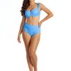 Brigitt A10 Biustonosz kąpielowy push up z falbankowymi ramiączkami i jeansowym niebieski błękitny kostium kąpielowy LAVEL polska produkcja 2025 6