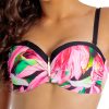 Brigitt Z Cup C15 Biustonosz kąpielowy push up w kwiatowym designie różowy kostium kąpielowy dwuczęściowy strój kąpielowy LAVEL polska produkcja 2025 4