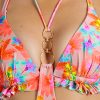 Figi Monokini C11 Oryginalne monokini dół od stroju kąpielowego w jeansowym designie pomarańczowy neonowy koralowy kostium kąpielowy dwuczęściowy strój kąpielowy LAVEL polska produkcja 2025 9