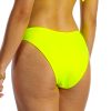 Figi v X Yellow F Klasyczne majtki kąpielowe w neonowej odsłonie żółty neonowy kostium kąpielowy dwuczęściowy strój kąpielowy LAVEL polska produkcja 2025 11